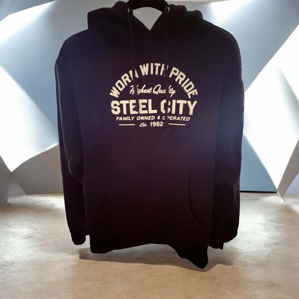 Steel City Work With Pride Heavy Blend Hooded Sweatshirt